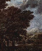 Nicolas Poussin Szene: Der Fruhling, Detail France oil painting artist